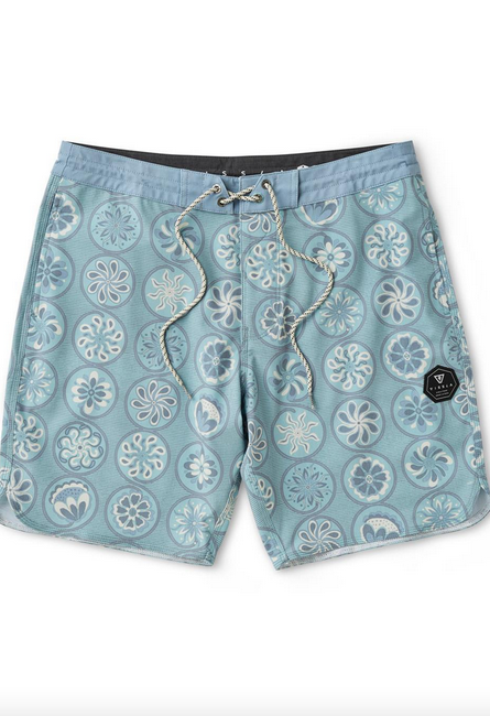 Sun Medallions 18.5" Boardshort - Smokey Jade