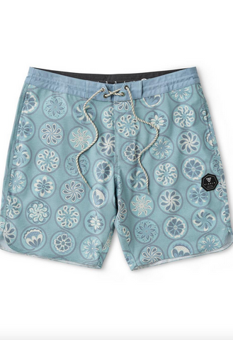 Sun Medallions 18.5" Boardshort - Smokey Jade