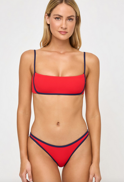 Suzi Bikini Bottom - Flame-Midnight