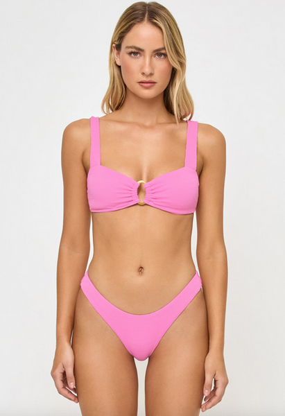 Rocky Bikini Bottom - Hotter Pink