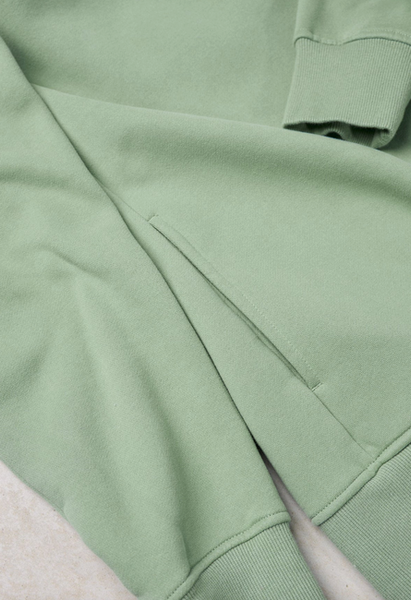 Classic Fleece Hood - Seafoam