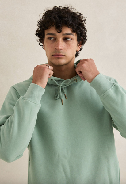 Classic Fleece Hood - Seafoam
