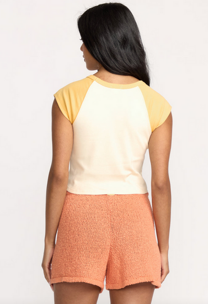 Beach Club Babe Short Sleeve T-Shirt - Butter