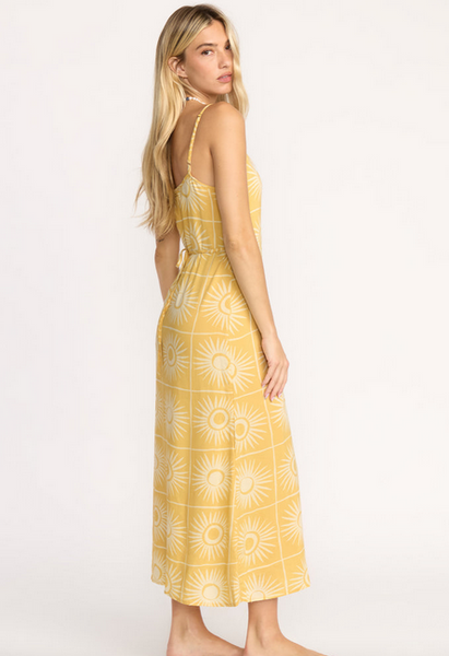 Sun Glow Maxi Dress - Gold Coast