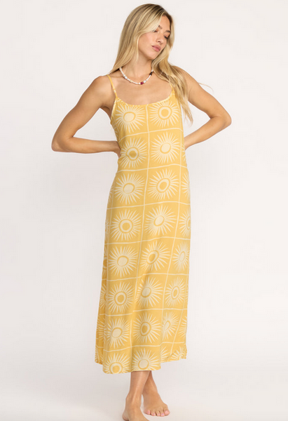 Sun Glow Maxi Dress - Gold Coast