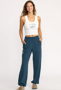 Best Wishes Fleece Pants - Navy