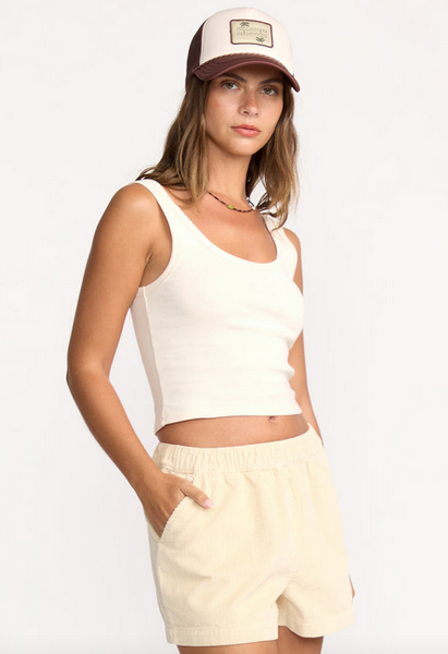 Goddess Knit Tank - Whitecap