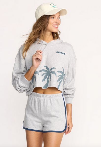 Triple Palms Dolphin Shorts - Heather Gray