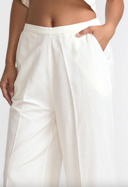 Lucy Pant - Vintage White