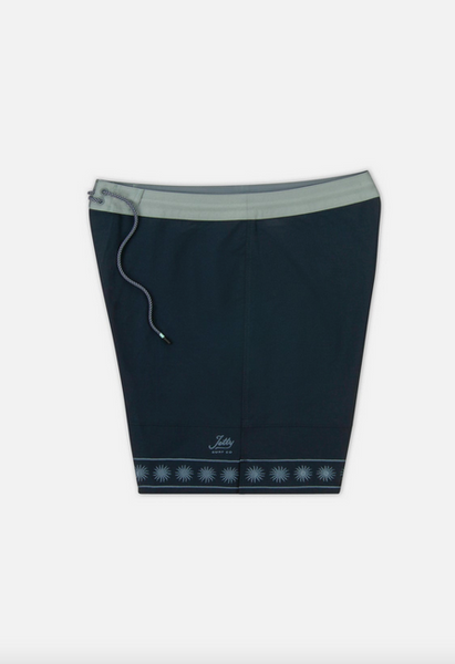 Glendola Embroidered Boardshort - Navy