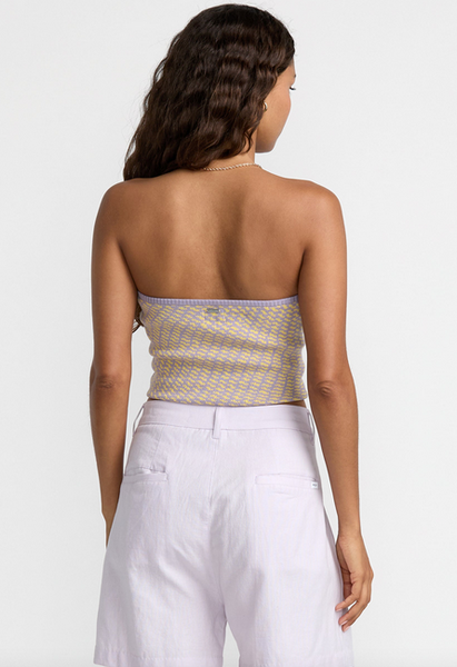 Cece Tube Top - Blue Plum