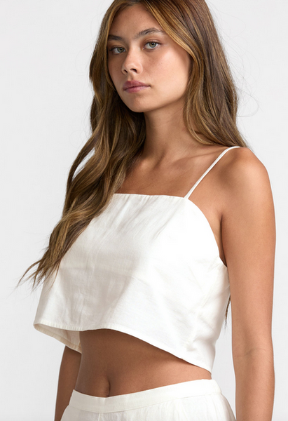 Lucy Tank - Vintage White