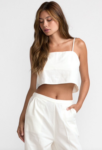 Lucy Tank - Vintage White
