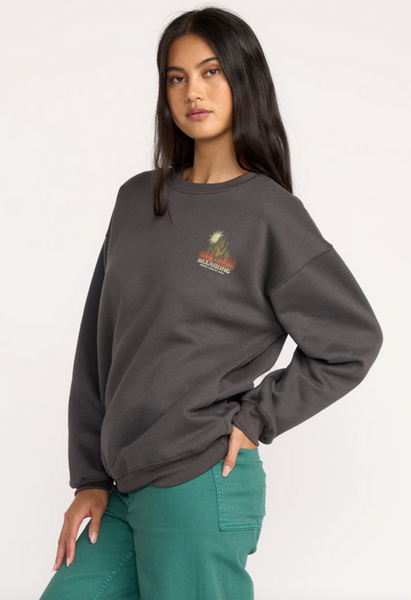 Desert Break Crewneck Sweatshirt - Off Black