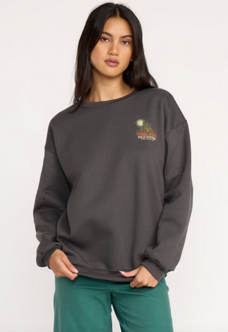 Desert Break Crewneck Sweatshirt - Off Black