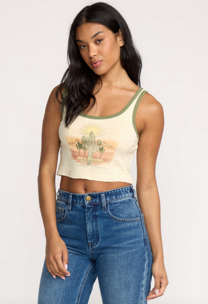 Sunset Break Tank - Butter