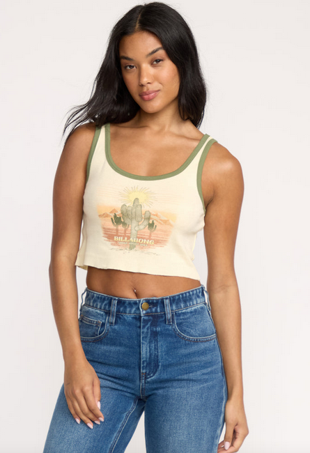Sunset Break Tank - Butter