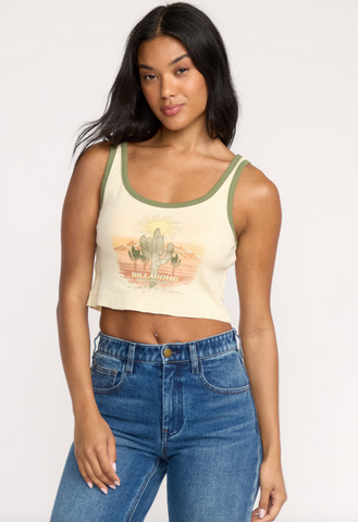Sunset Break Tank - Butter
