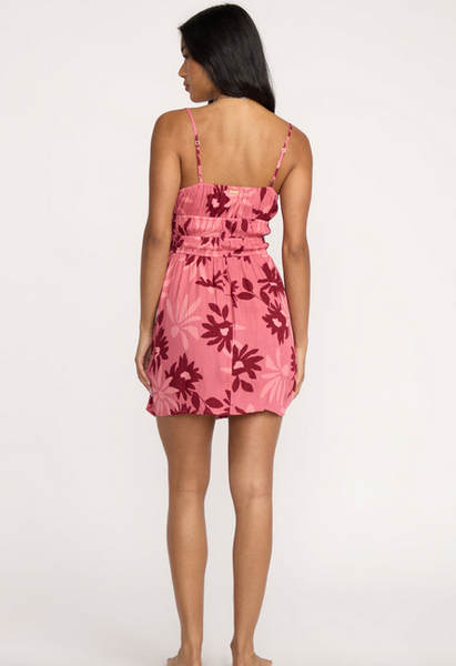Rays All Day Mini Dress - Mauve Rose