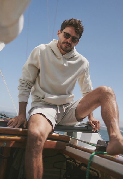 Relaxed Cloud 9 Fleece Hoodie - Whitecap