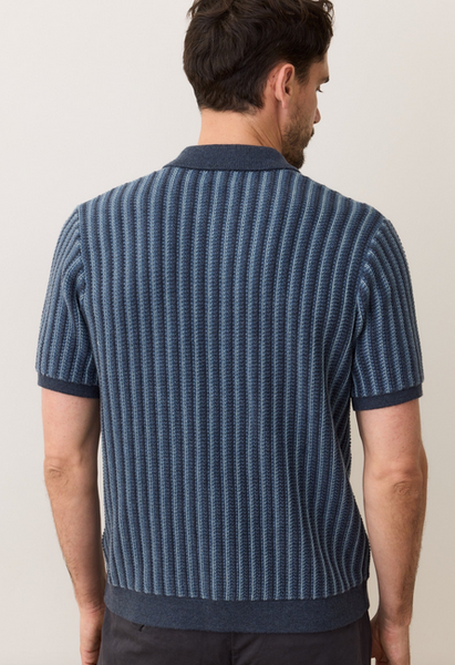 Graham Sweater Button Down - Navy