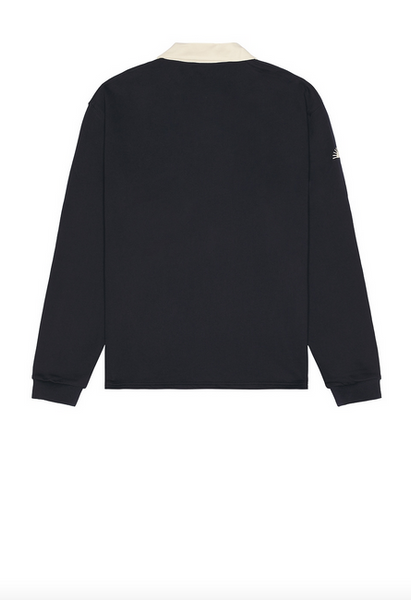 Vintage Rugby Ls Polo - Indigo