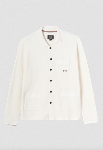 Delano LS Polo - Off White