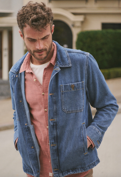 Patrick Denim Overshirt - Dark Wash