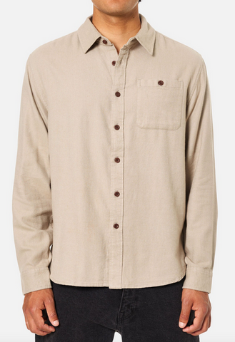 Twiller Flannel - Vintage Khaki