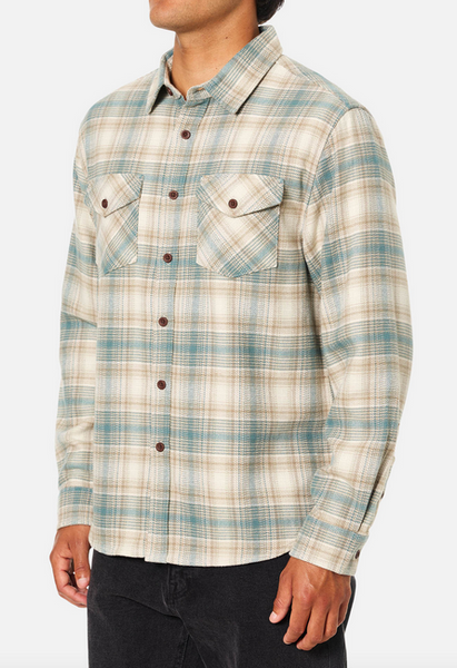 Sierra Flannel - Atlantic Green