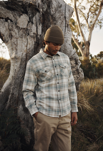 Sierra Flannel - Atlantic Green