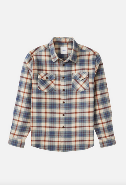 Sierra Flannel - Dusty Blue