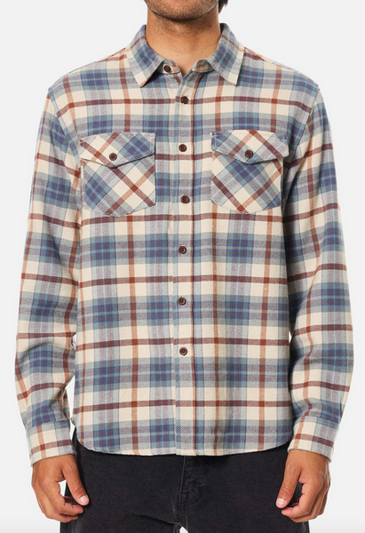 Sierra Flannel - Dusty Blue