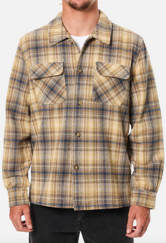 Shiloh Flannel - Dark Blue