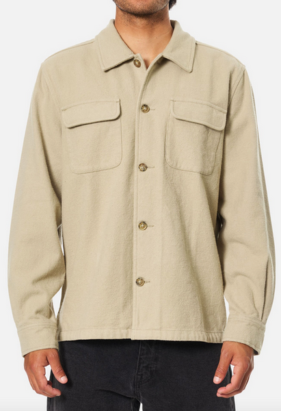 Shiloh Flannel - Vintage Khaki