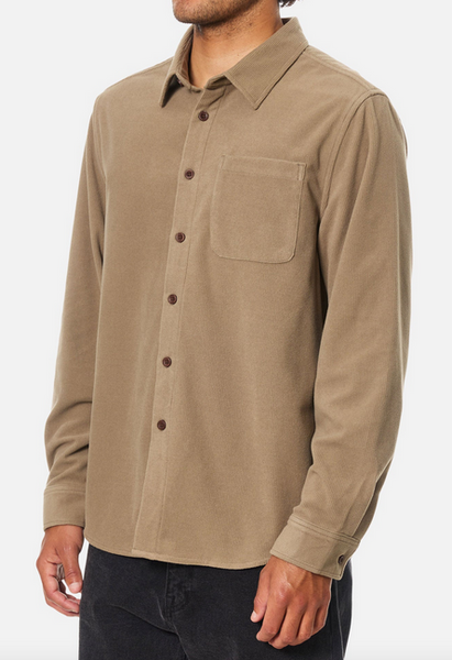 Roland Shirt - Gray Rock