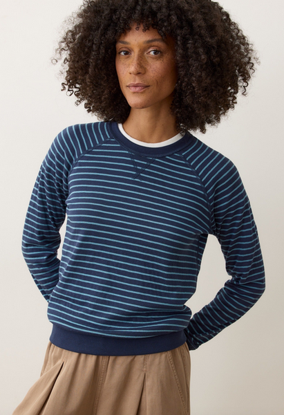Juno Reversible Raglan - Moonlit Blue