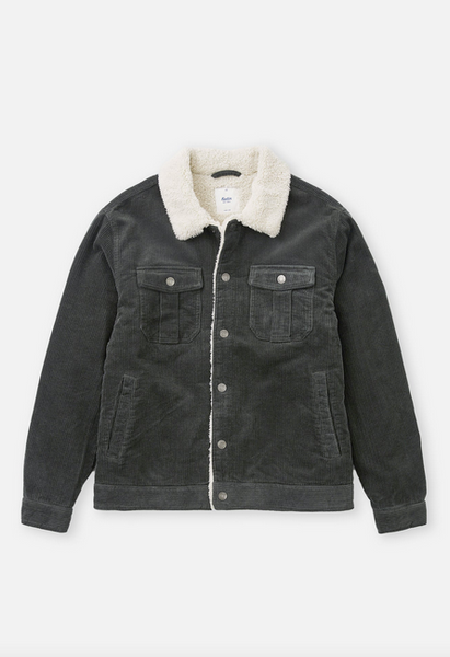 Harris Corduroy Jacket - Black Wash