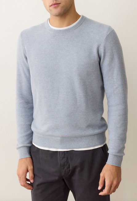 Sweater Tee - Misty Heather