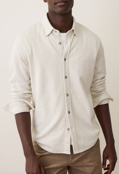 Pacifica Stretch Shirt - Oatmeal Heather