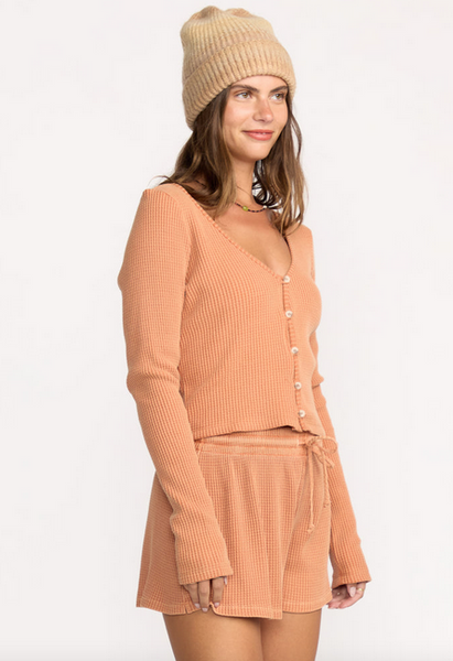 Paxton Long Sleeve Top - Sunburnt
