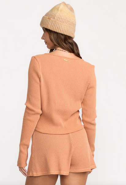 Paxton Long Sleeve Top - Sunburnt