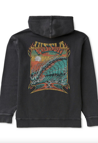 Washout Eco Pullover Hoodie - Phantom
