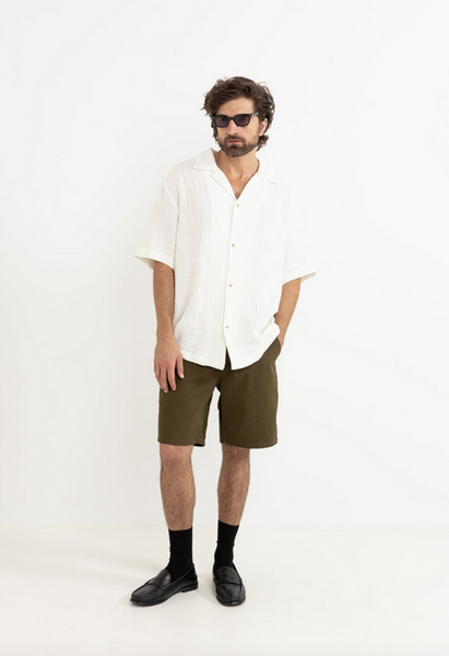 Oasis Short Sleeve Shirt - White