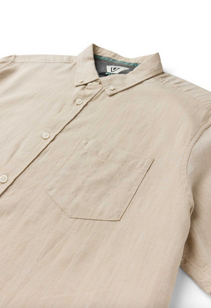 Roll Call Short Sleeve Shirt  - Light Khaki