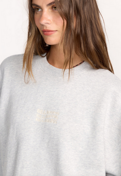 So Sunny Kendal Crewneck Sweatshirt - Heather Gray