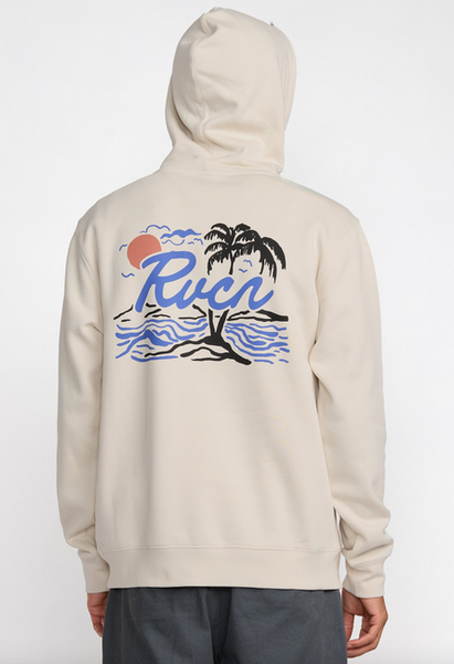 Current Hoodie - Silver Beach