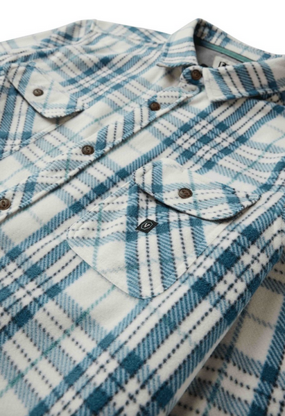 Eco-zy LS Polar Flannel - Vintage White