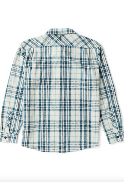 Eco-zy LS Polar Flannel - Vintage White