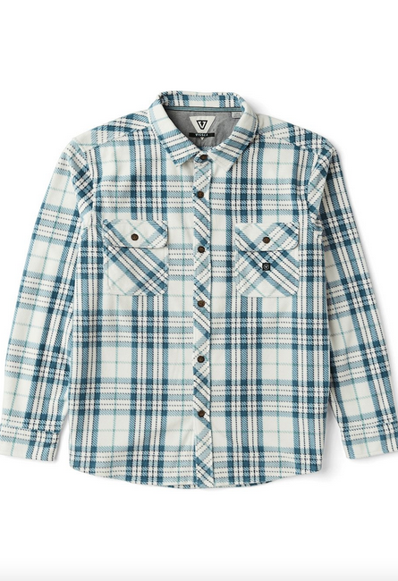Eco-zy LS Polar Flannel - Vintage White